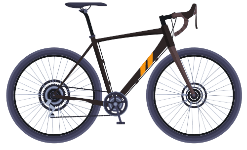 Fat Bike Vector Image - District Bicycle Co.