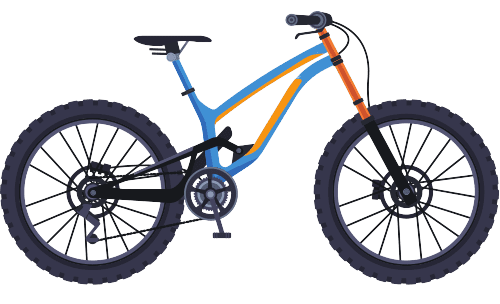 Fat Bike Vector Image - District Bicycle Co.