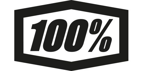 100% brand Logo - District Bicycle Co.