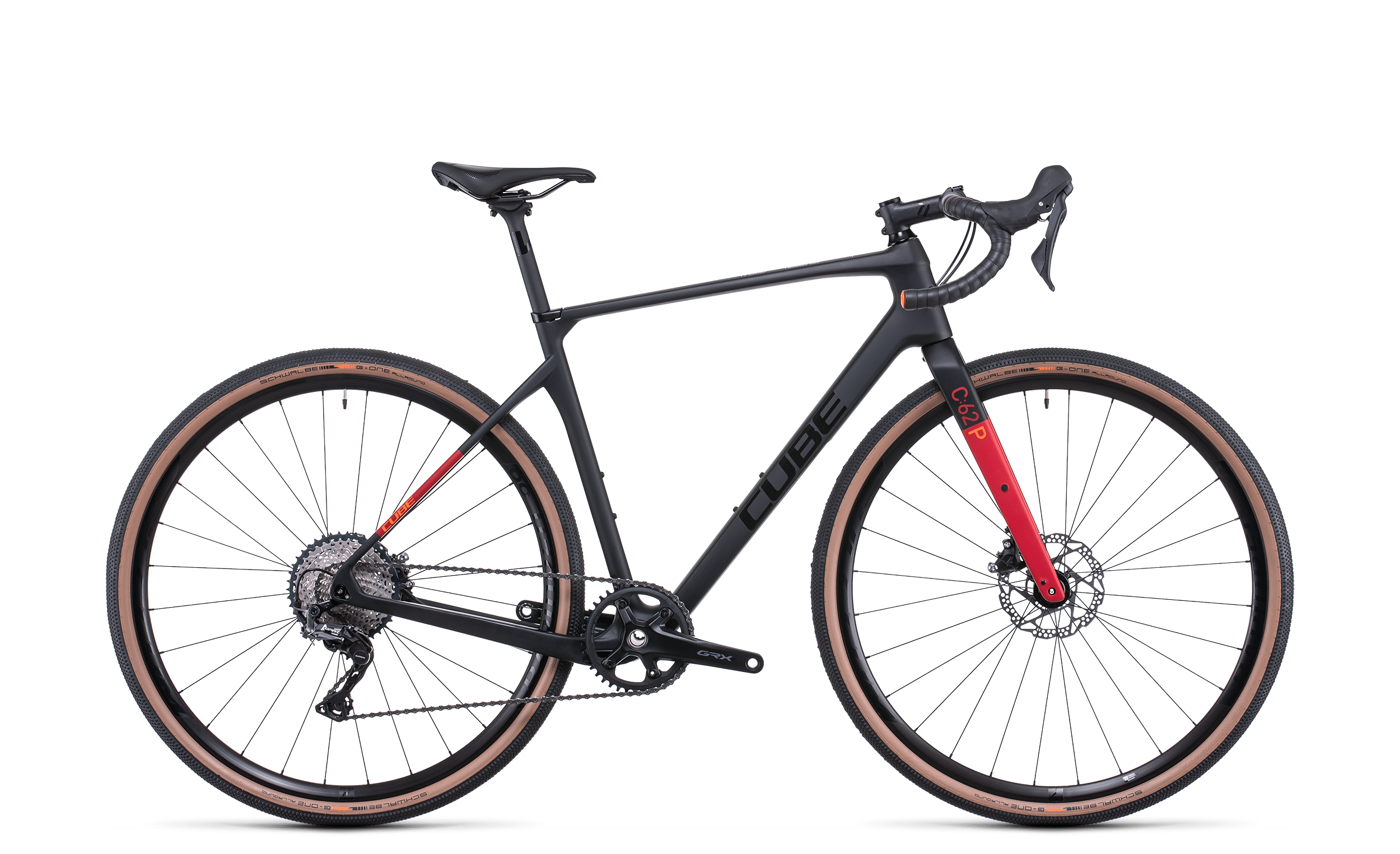 Cube Nuroad C62 Pro carbon red - District Bicycle Co.